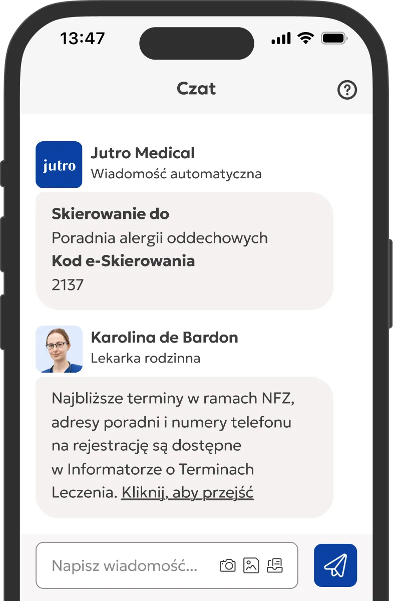 <h3>Pierwsze skierowanie? <br>Możesz na nas liczyć</h3> image